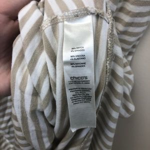 Chico's Dresses - Chico's Striped Midi Dress Size 2 Chico's Dresses - Chico's Striped Midi Dress Size 2